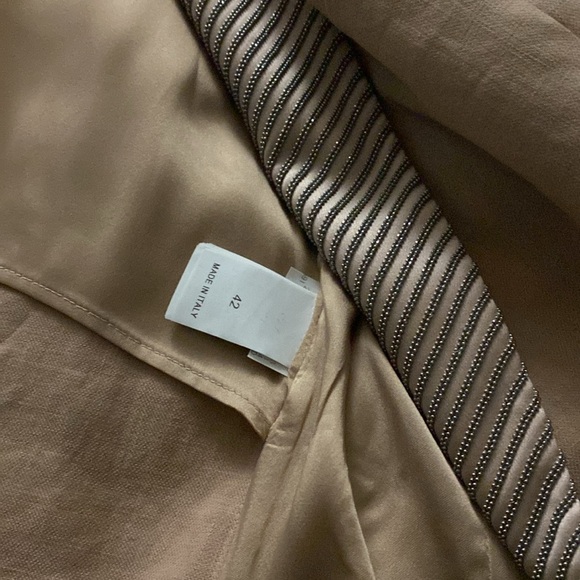 Brunello Cucinelli Sequin Lapel Blazer - Picture 5 of 7